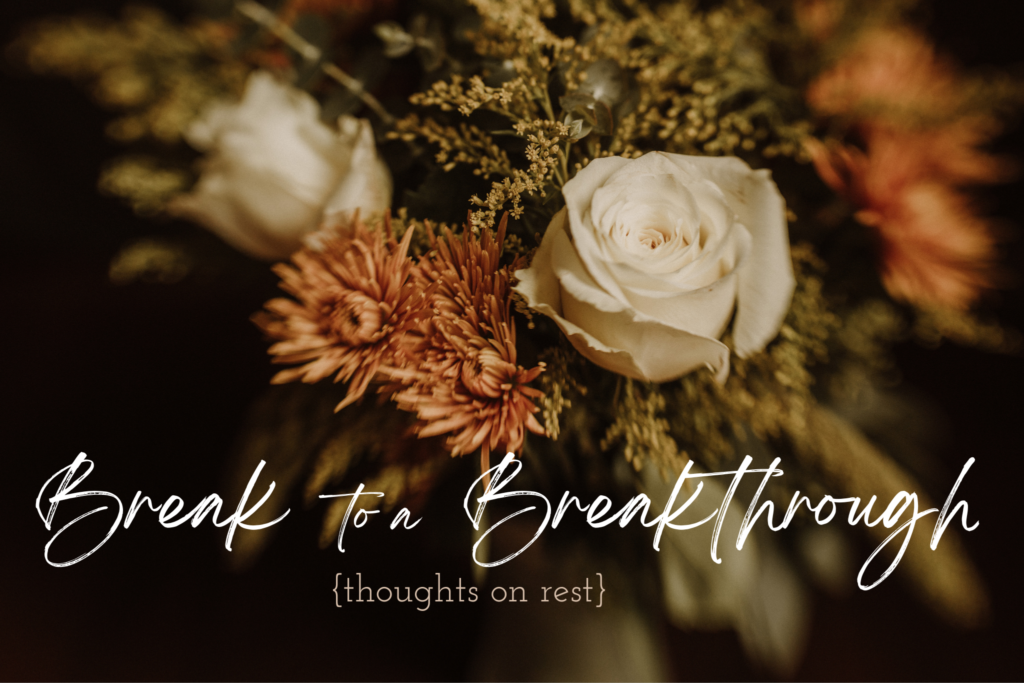 From a Break to a Breakthrough: Some Thoughts on Rest - Let's Run Free